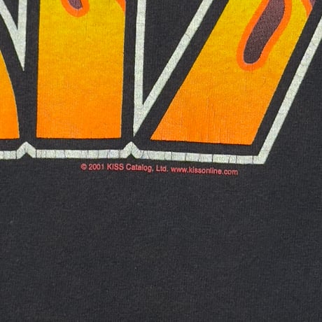 KISS 2001 HOTTER THAN HELL LS ALSTYLE LARGE 7766