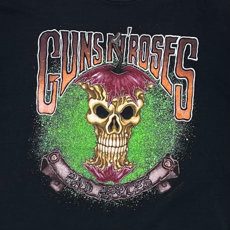 GUNS N' ROSES BAD APPLE USE YOUR ILLUSION TOUR 1991-93 EURO XL 7931