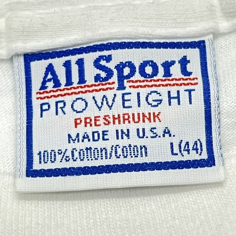 NINE INCH NAILS SIN LOGO WHITE ALL SPORT LARGE 4943