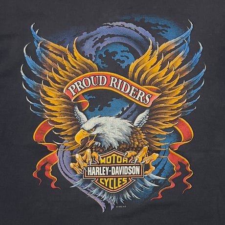HARLEY DAVIDSON PROUD RIDERS 1995 KILLER WHALE XXL 5067