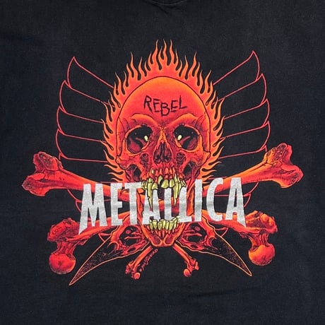METALLICA PUSHEAD YING YANG REBEL SKULL LARGE 4641