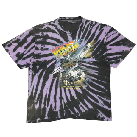 BACK TO THE FUTURE 1999 UNIVERSAL STUDIOS HOLLYWOOD TIEDYE FITS XL 5473