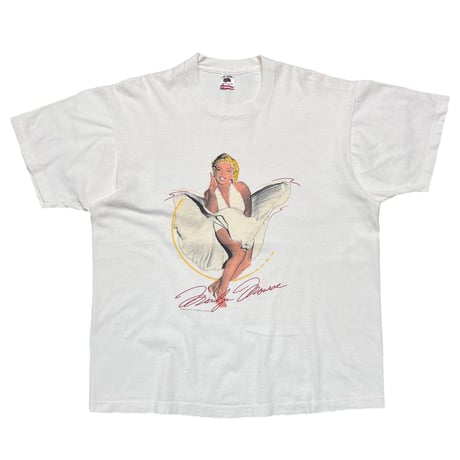 MARILYN MONROE 1989 ILLUST WHITE FRUIT OF THE LOOM XL 4948