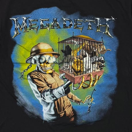 MEGADETH ANIMAL CAGE SKULL BROCKUM LARGE 5170
