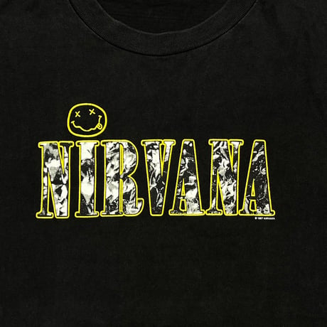 NIRVANA 1997 SMILE LOGO FITS LARGE 3250