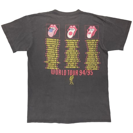 THE ROLLING STONES NORTH AMERICAN TOUR 1994-95 BROCKUM LARGE 7766