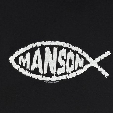 MARILYN MANSON 1997 FISH LOGO WINTERLAND XL 5098