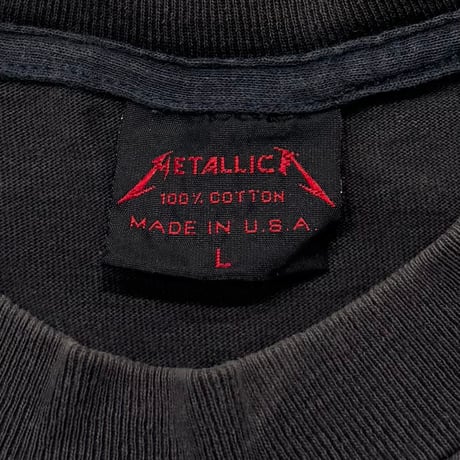 METALLICA PUSHEAD DON'T TREAD ON ME METALLICA TAG LARGE 7372