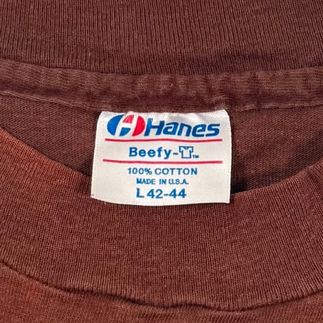 WARNER BROS PICTURES INC LOGO BROWN Hanes LARGE 0181