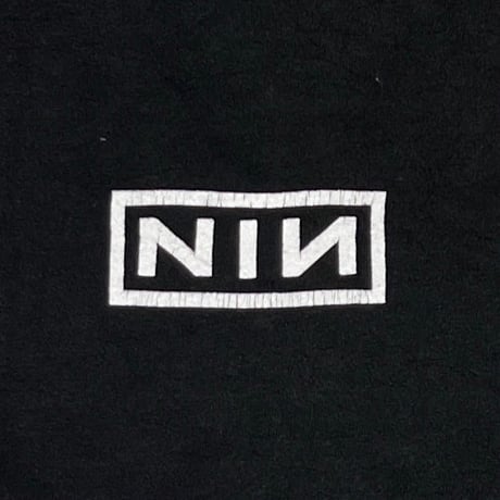 NINE INCH NAILS BOX LOGO LS FRUIT OF THE LOOM XL 7829