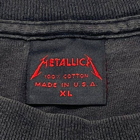 METALLICA RIDE THE LIGHTNING METALLICA TAG XL 4191