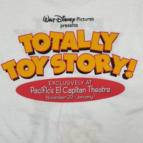 DISNEY VINTAGE TOY STORY WOODY JERZEES WHITE XL 0040