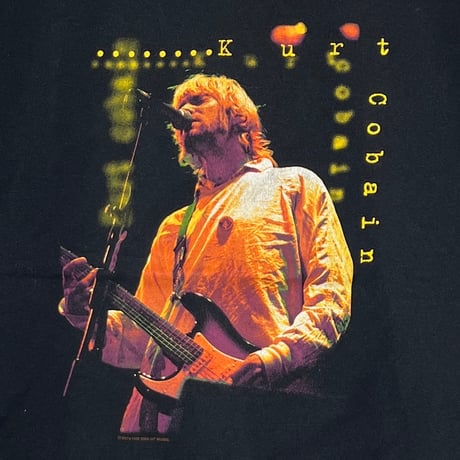 NIRVANA KURT COBAIN 2004 HOSPITAL GAWN GILDAN LARGE 0510