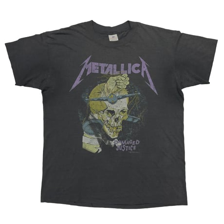 METALLICA PUSHEAD 1988 DAMAGED JUSTICE XL 2024
