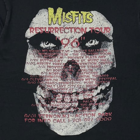 MISFITS RESURRECTION TOUR 1996 OATS XL 8222