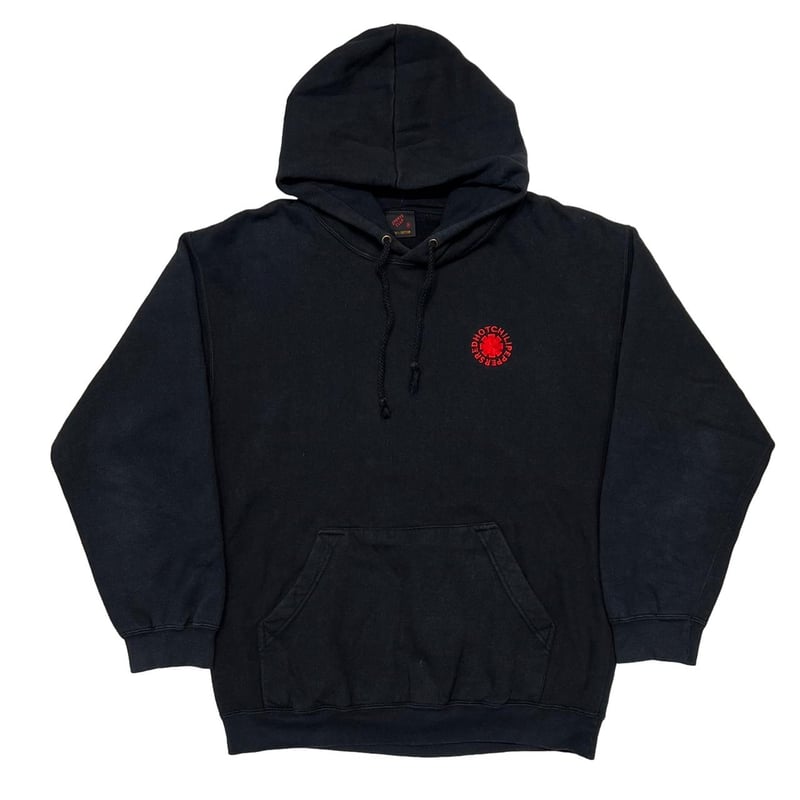 RED HOT CHILI PEPPERS FRONT EMBROIDERY LOGO HOO