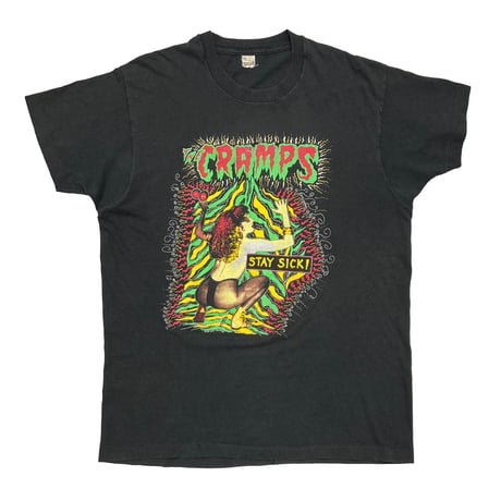 CRAMPS STAY SICK! BLACK SCREEN STARS XL 9919