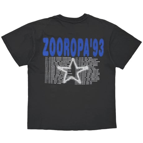U2 ZOOROPA 1993 THERMOGRAPHY FITS LARGE 5398