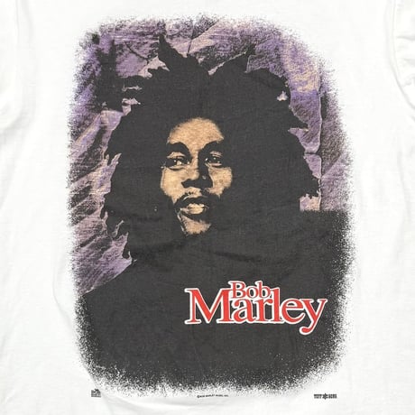 BOB MARLEY Amharic DOCTOR LS WHITE anvil LARGE 5782