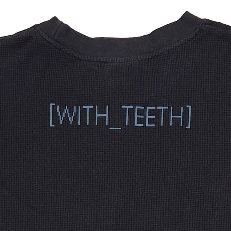 NINE INCH NAILS BOX LOGO WITH TEETH THERMAL LS FITS XL 4526