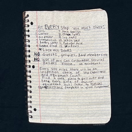NIRVANA NOTE DOUBLE SIDE THE END OF MUSIC ANVIL MEDIUM 9690