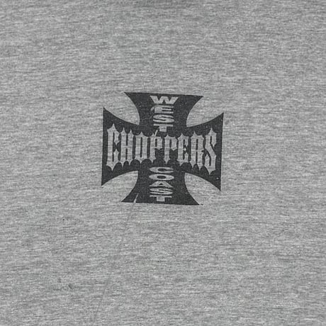 WEST COAST CHOPPERS IRON CROSS LONG BEACH CA LS ASH GREY FITS LARGE 8648
