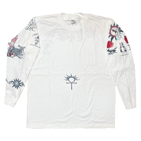 DENNIS RODMAN TATTOO LS WHITE XL 8625