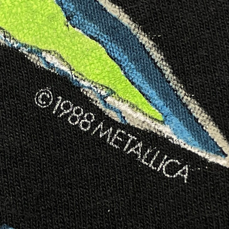 METALLICA AND JUSTICE FOR ALL EUROPE 1988 FITS