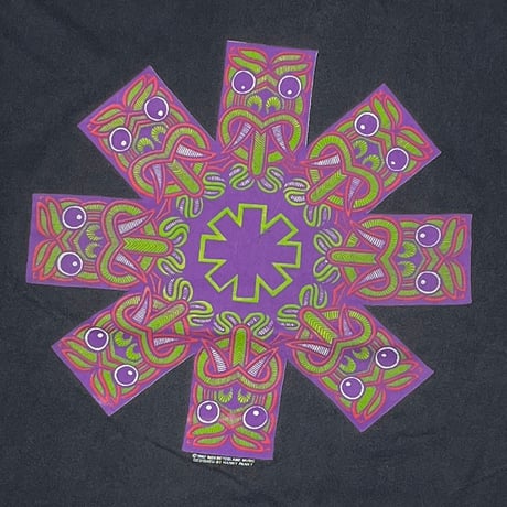 RED HOT CHILI PEPPERS 1992 HANKY PANKY BACK PURPLE CIRCLE TEXT EURO FITS XL 1905