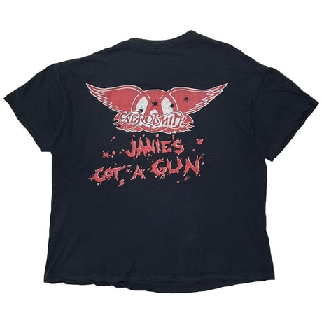 AEROSMITH 1990 PUMP BOSTON MA JANIES GOT A GUN BROCKUM XL 6963