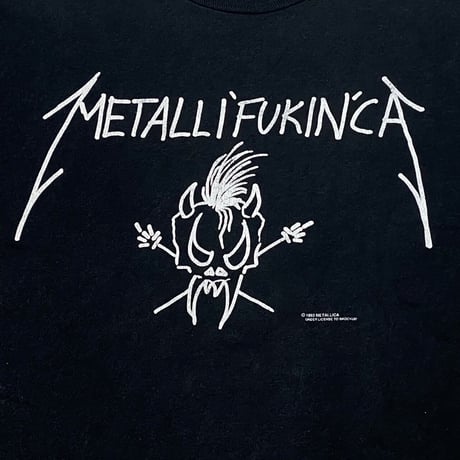 METALLICA 1993 SPECIAL LIMITED METALLIFUKINCA SCREEN STARS XL 2092