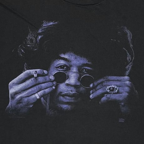 JIMI HENDRIX 1993 PURPLE FACE HANES XL 5947