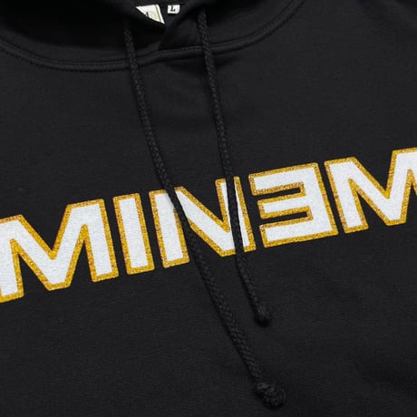 EMINEM 8 Mile BOOTLEG HOODED SWEATSHIRT LIQUID GOLD LARGE 5592