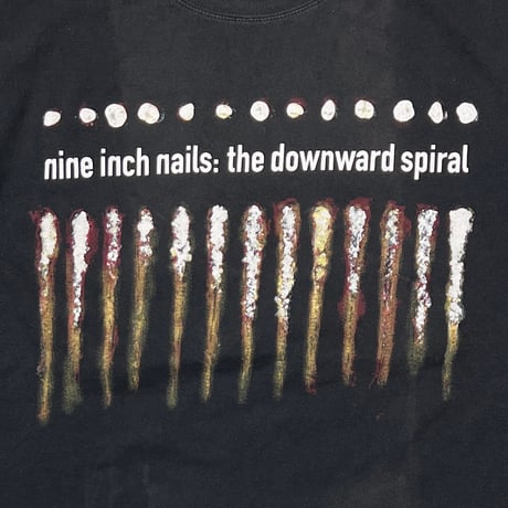 NINE INCH NAILS THE DOWNWARD SPIRAL Y2K GILDAN FITS LARGE 1525