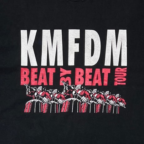 KMFDM 1995 BEAT BY BEAT TOUR FRUIT OF THE LOOM XL 1773