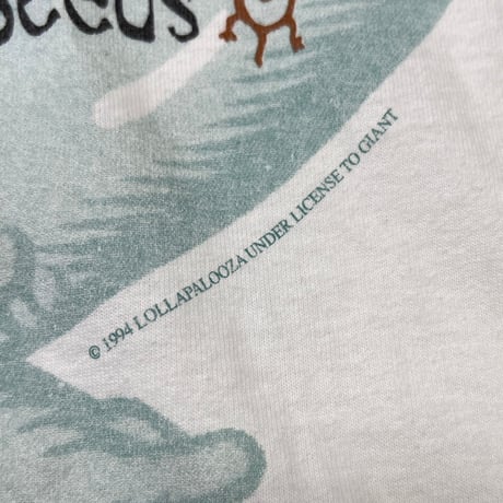 LOLLAPALOOZA 1994 WHITE GIANT BY TEEJAYS LARGE 9319