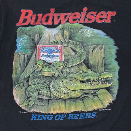 Budweiser KING OF BEERS CROCODILE BLACK DELTA LARGE 9194