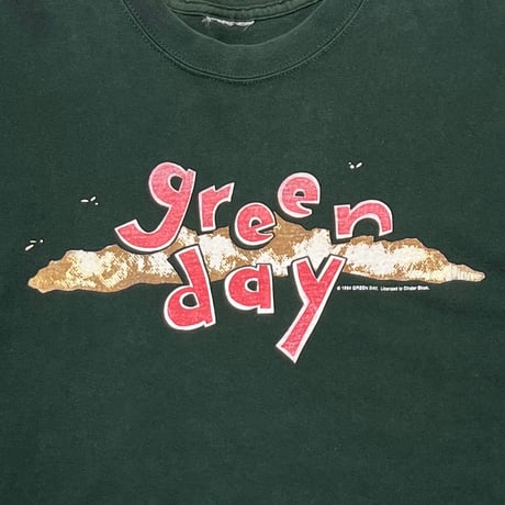 GREEN DAY Y2K DOOKIE GREEN FITS XL 7375