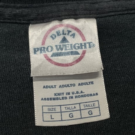 OLD&VINTAGE FUCK YOU HAND SIGN TEE DELTA LARGE 1667