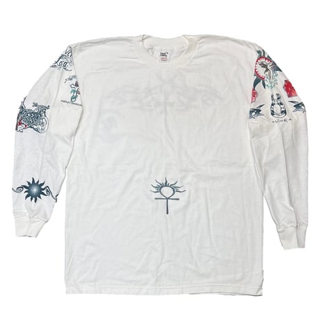 DENNIS RODMAN TATTOO LS WHITE XL 9583