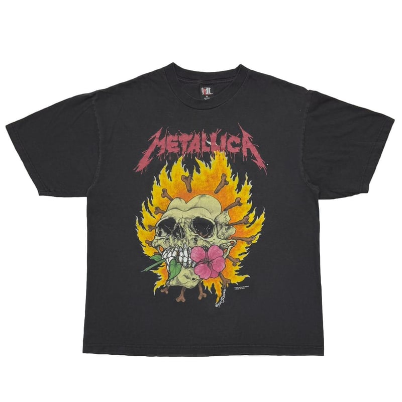 [終売 生産終了] SMOKEHEAD BLAST 限定版 ! ! METALLICA PUSHEAD 1994 FLAMING FLOWER SKULL GIN