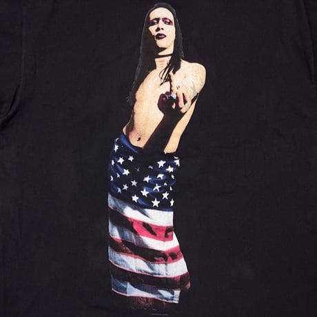 MARILYN MANSON HELLO MY NAME IS HANES LARGE 5492