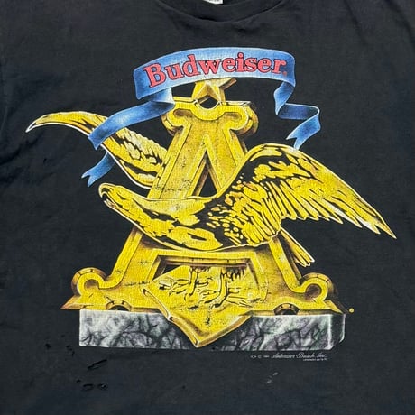 Budweiser 1994 Anheuser Busch GOLD EAGLE EMBLEM LOGO WILD OATS LARGE 5884