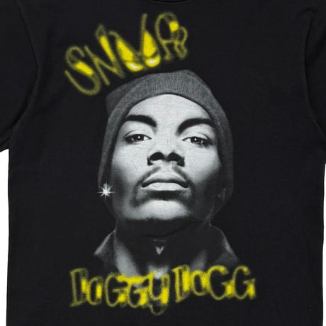 SNOOP DOGG BEANIE FACE YELLOW TEXT 2005 DEATH ROW RECORDS FITS LARGE 8337