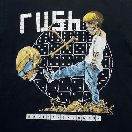 RUSH PUSHEAD ROLL THE BONES 1991 FITS M-L 6147