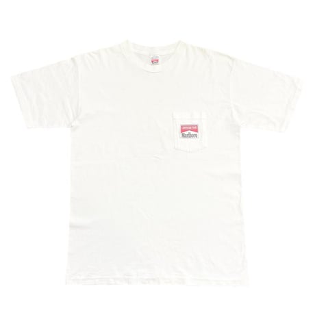 Marlboro LIZARD ADVENTURE TEAM MAP POCKET TEE WHITE XL 1
