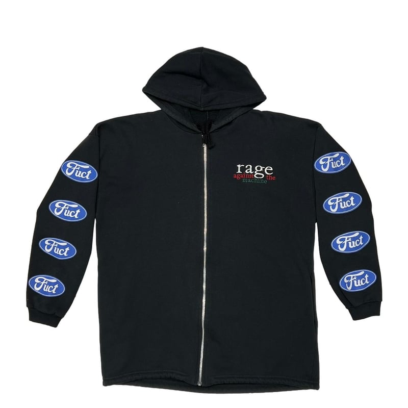 RAGE AGAINST THE MACHINE FUCT ZIPUP SWEAT HOODI