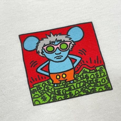 KEITH HARING POP SHOP WHITE LARGE 1721