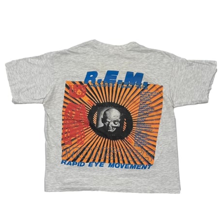 R.E.M. MONSTER TOUR 1995 RAPID EYE MOVEMENT ASHGREY LARGE 0024