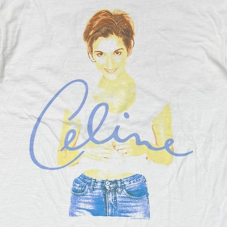 CELINE DION 1996 FALLING INTO YOU AROUND THE WORLD WHITE ONEITA LARGE 2699